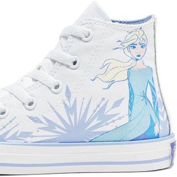 Converse x Frozen 2 Kids High Top 'Elsa' - Picture 3 of 5